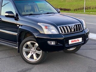 2008 Toyota Land Cruiser Prado 5-speed 120 Series Рестайлинг, чёрный, 2650000 рублей, вид 2