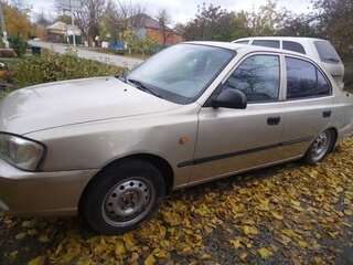 2005 Hyundai Accent ТагАЗ II, бежевый, 300000 рублей, вид 4