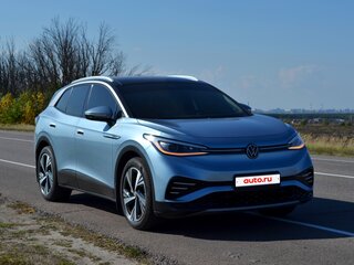 2022 Volkswagen ID.4 X, синий, 3181000 рублей, вид 3