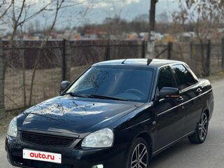2011 Lada (ВАЗ) Priora I, чёрный, 350000 рублей, вид 4