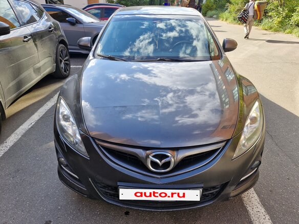 2012 Mazda 6 II (GH) Рестайлинг, серый, 1250000 рублей - вид 5