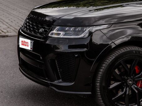 2021 Land Rover Range Rover Sport SVR II Рестайлинг, чёрный, 7800000 рублей, вид 5
