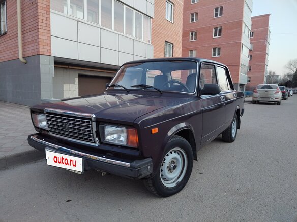 2008 Lada (ВАЗ) 2107, коричневый, 370000 рублей - вид 1