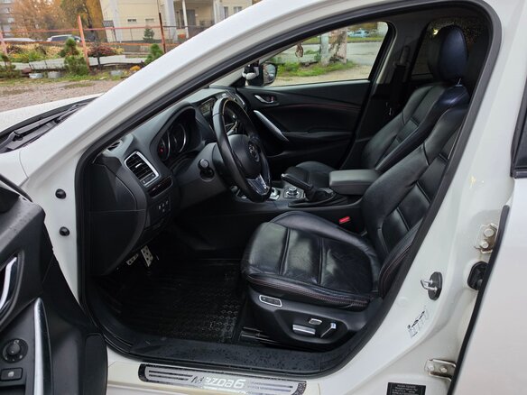 2013 Mazda 6 III (GJ), белый, 1350000 рублей - вид 10