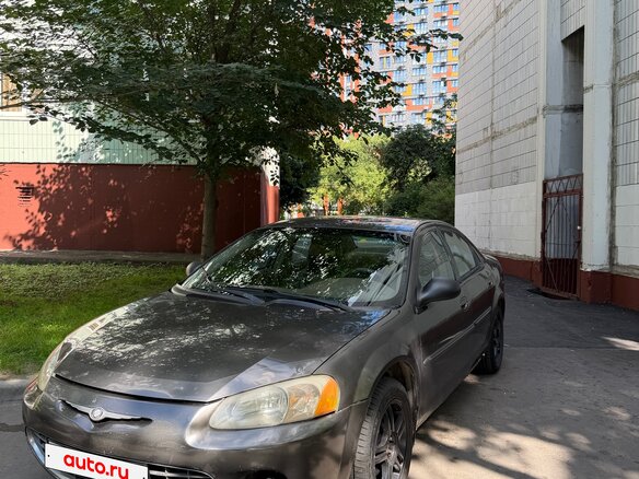 2001 Chrysler Sebring II, серый - вид 1