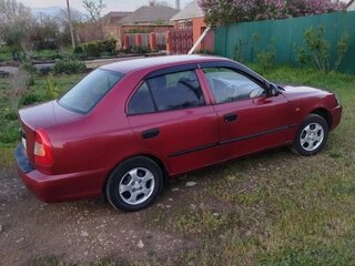 2006 Hyundai Accent ТагАЗ II, пурпурный, 410000 рублей, вид 2