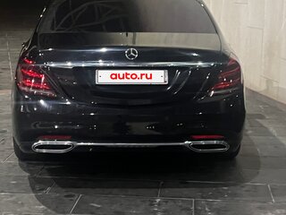 2018 Mercedes-Benz S-Класс 350 d Long VI (W222, C217) Рестайлинг, чёрный, 5450000 рублей, вид 4