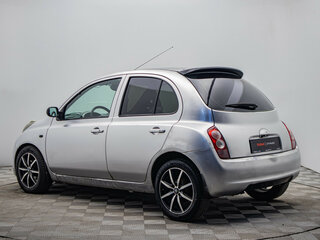 2004 Nissan Micra III (K12), серебристый, 298000 рублей, вид 3