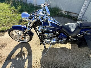 2010 Yamaha XV 1900, синий, 1250000 рублей, вид 5
