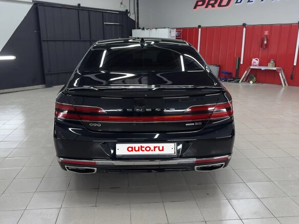 2020 Genesis G90 I Рестайлинг, чёрный, 4900000 рублей - вид 6