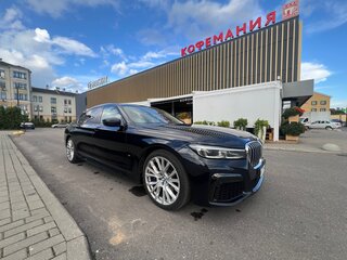 2020 BMW 7 серии Long 730Ld xDrive VI (G11/G12) Рестайлинг, чёрный, 10117000 рублей, вид 2