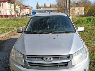 2012 Lada (ВАЗ) Granta I, серебристый, 300000 рублей, вид 1