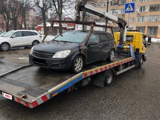 2007 Opel Astra H Рестайлинг, чёрный, 330000 рублей, вид 2