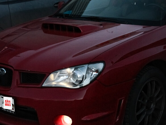 2006 Subaru Impreza II Рестайлинг 2, красный, 1250000 рублей - вид 31