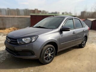 2022 Lada (ВАЗ) Granta I Рестайлинг, серый, 790000 рублей, вид 4