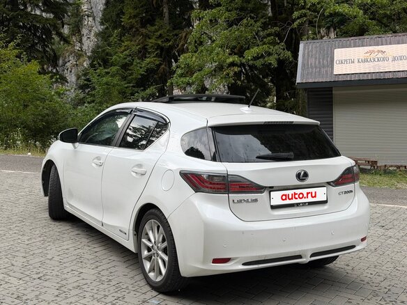 2011 Lexus CT 200h I, белый, 1150000 рублей - вид 6
