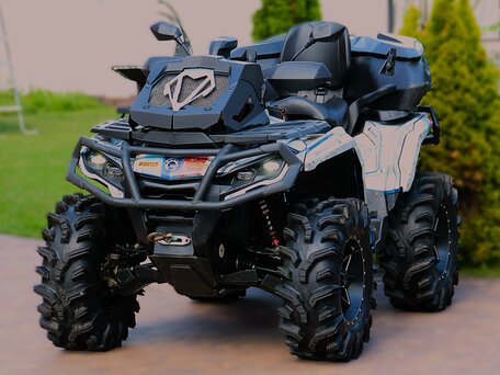2022 BRP Can-Am Outlander Max XT-P 650T, синий, 1260000 рублей, вид 3