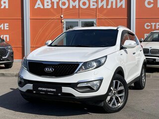 2014 Kia Sportage III Рестайлинг, белый, 1445000 рублей, вид 1