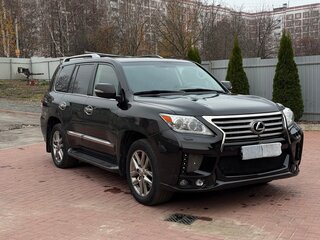 2013 Lexus LX 570 III Рестайлинг, чёрный, 3300000 рублей, вид 2