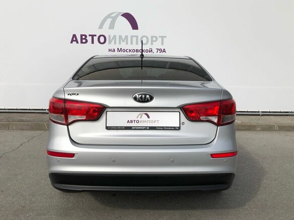 2016 Kia Rio III Рестайлинг, белый, 1315000 рублей - вид 7
