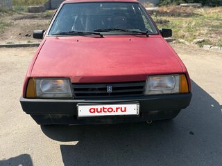 1996 Lada (ВАЗ) 21099, красный, 60000 рублей, вид 1