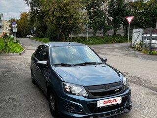 2014 Lada (ВАЗ) Granta I, серый, 560000 рублей, вид 4