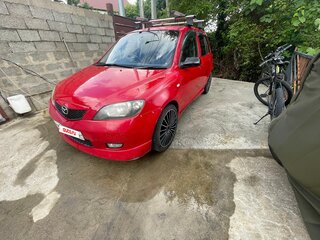 2004 Mazda 2 I (DY), красный, 280000 рублей, вид 1