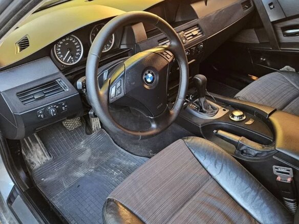 2004 BMW 5 серии 520i V (E60/E61), серый, 720000 рублей - вид 11
