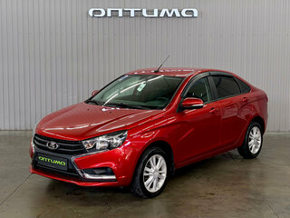 2021 Lada (ВАЗ) Vesta I, красный, 1097000 рублей, вид 1
