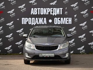 2012 Kia Rio III, серый, 655000 рублей, вид 2