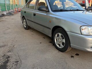 2006 Hyundai Accent ТагАЗ II, серебристый, 380000 рублей, вид 3