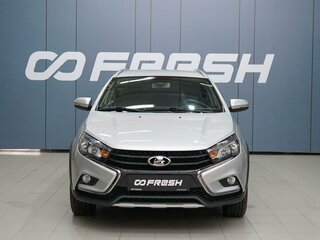 2019 Lada (ВАЗ) Vesta SW Cross I, серебристый, 1249000 рублей, вид 3