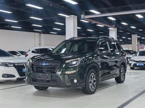 2022 Subaru Forester V Рестайлинг, зелёный