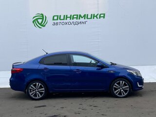 2013 Kia Rio 5-speed III, синий, 620000 рублей, вид 4