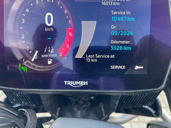 2023 Triumph Tiger 1200, серый - вид 26
