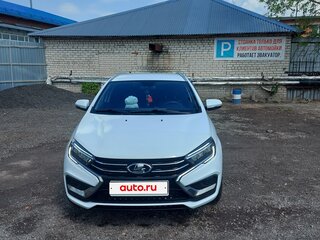 2024 Lada (ВАЗ) Vesta SW I Рестайлинг (NG), белый, 1650000 рублей, вид 2