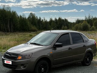 2013 Lada (ВАЗ) Granta I, коричневый, 390000 рублей, вид 1