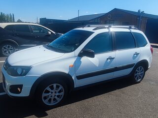2015 Lada (ВАЗ) Kalina Cross II, белый, 510000 рублей, вид 5