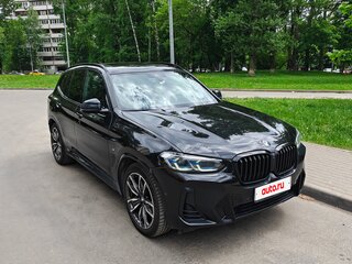 2021 BMW X3 30d xDrive III (G01) Рестайлинг, чёрный, 6200000 рублей, вид 3
