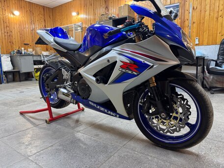 2008 Suzuki GSX-R 1000, синий, 1100000 рублей, вид 1