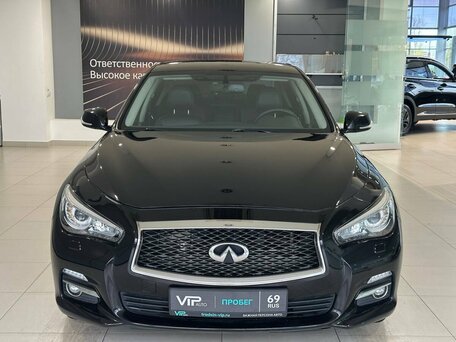 2017 Infiniti Q50 I, чёрный, 1657000 рублей, вид 2