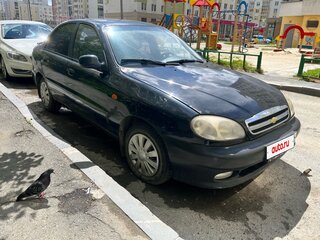 2008 Chevrolet Lanos I, чёрный, 134000 рублей, вид 1