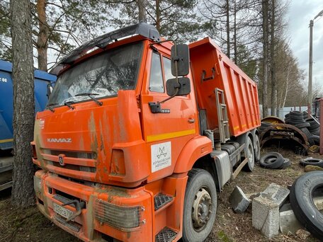 2021 КамАЗ 6520, оранжевый, 2210000 рублей, вид 1