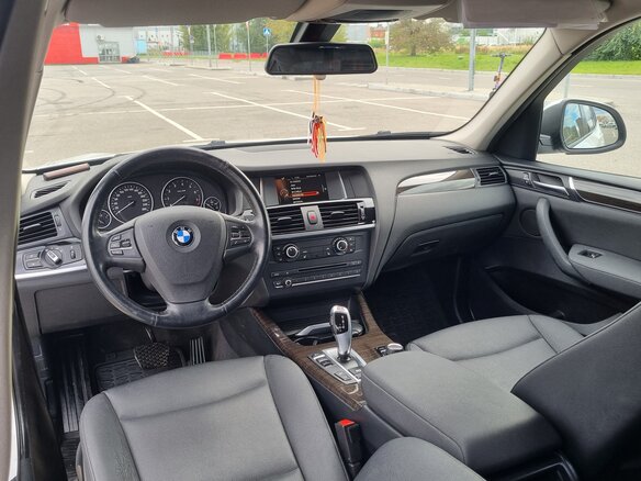 2014 BMW X3 20i xDrive II (F25) Рестайлинг, белый, 1699000 рублей - вид 10