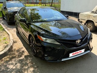 2019 Toyota Camry US Market VIII (XV70), чёрный, 2100000 рублей, вид 5