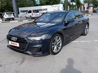 2021 Audi A7 50 TDI II (4K), синий, 5450000 рублей, вид 1