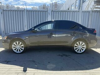 2013 Mitsubishi Lancer X Рестайлинг, синий, 695000 рублей, вид 2