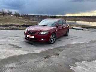 2005 Mazda 3 I (BK), красный, 460000 рублей, вид 2