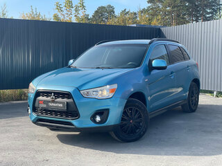 2013 Mitsubishi ASX I, голубой, 979000 рублей, вид 1