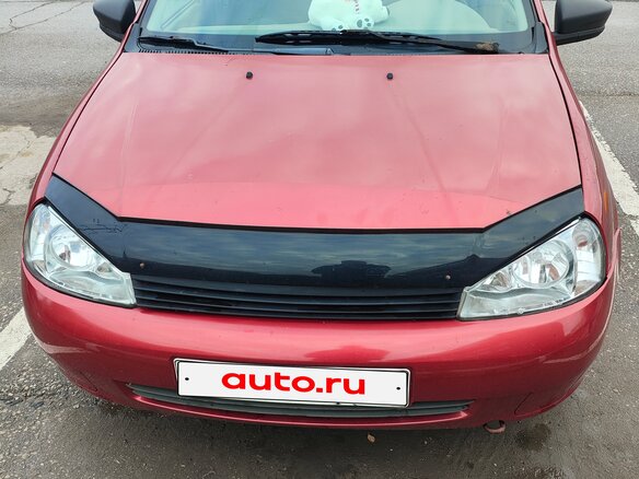 2007 Lada (ВАЗ) Kalina I, красный, 110000 рублей